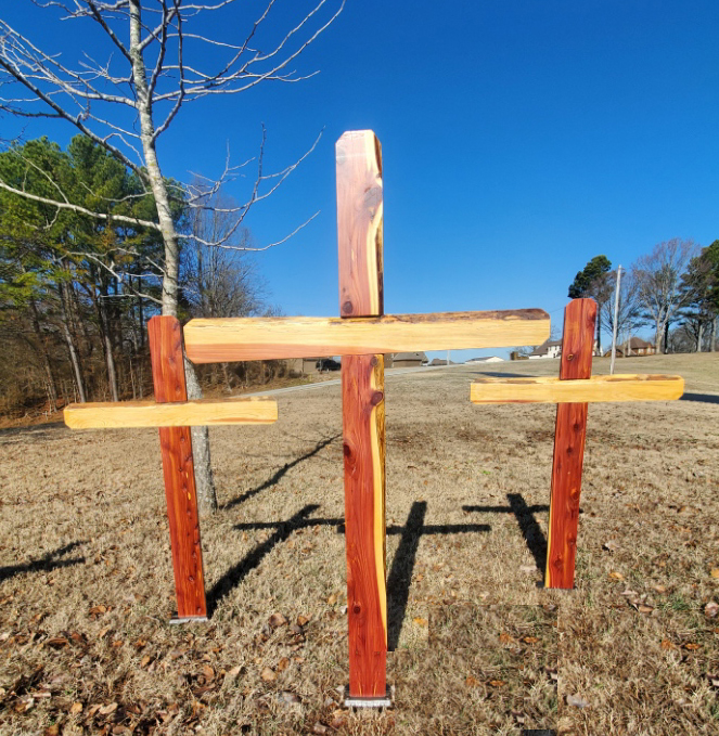 Cedar Easter Crosses